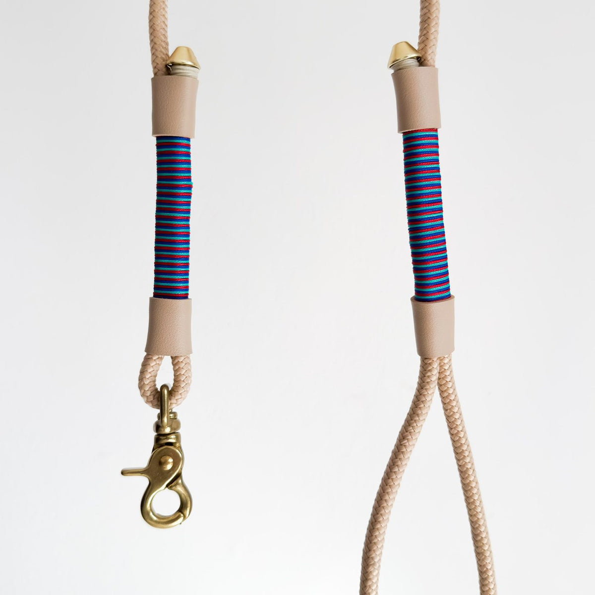 Ocean Club Lead small vegan leather whipping detail